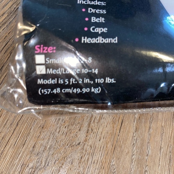 2/$30 Fantasy By Funworks Comic Book Cutie 4 Piece Halloween Costume Size M-L - Picture 3 of 3